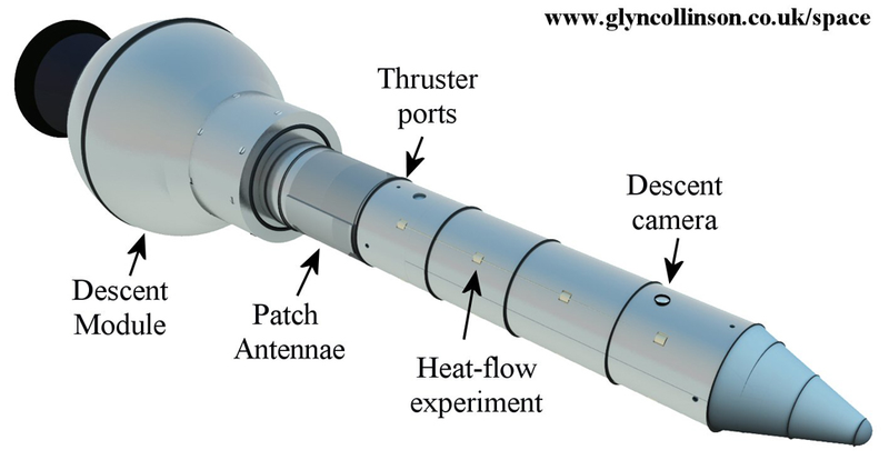 Illustration for article titled This Micro-Penetrator Will Impregnate Distant Planets--With Science